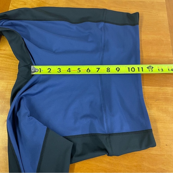 Summersalt blue and black color block yoga pants leggings 12 - Picture 8 of 10